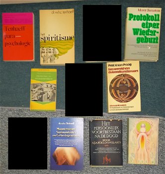 Paranormaal 8 boeken oa Tenhaeff Parapsychologie - 1