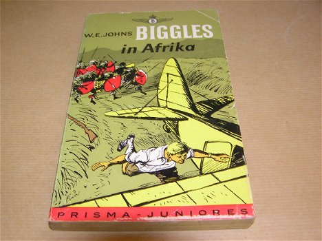 Biggles in Afrika(1)- W.E. Johns - 0