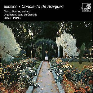 Josep Pons - Rodrigo, Marco Socías, Orquesta Ciudad De Granada – Concierto De Aranjuez (CD) Nieuw - 0