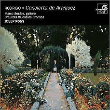 Josep Pons  -  Rodrigo, Marco Socías, Orquesta Ciudad De Granada – Concierto De Aranjuez  (CD) Nieuw