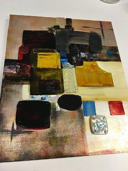 glas schilderij , wanddecoratie , kunst - 5