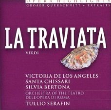 Tullio Serafin  -  Verdi – La Traviata  (CD) Nieuw