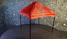 Diorama figuur 1:18 tent / canopy rood AD267 - 1 - Thumbnail