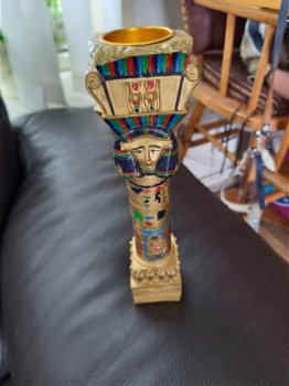 Egyptische faro kandelaar - 0