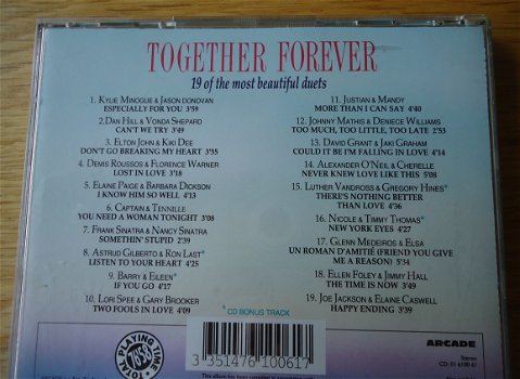 Te koop de originele verzamel-CD Together Forever van Arcade - 3