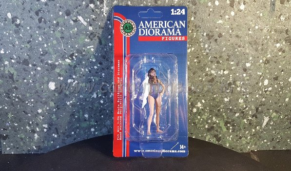 Diorama figuur 1:24 beach girls KATY AD275 - 2