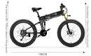 BEZIOR X-PLUS Electric Bike 1500W Motor 48V 17.5Ah Battery - 6 - Thumbnail
