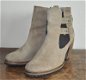 Enkel laarsjes beige bruin suede mt 38 Royal Republiq - 0 - Thumbnail