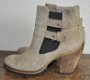 Enkel laarsjes beige bruin suede mt 38 Royal Republiq - 1 - Thumbnail