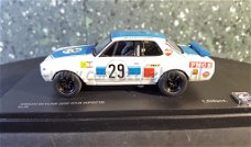 Nissan Skyline 2000 GT-R blauw 1:43 Kyosho