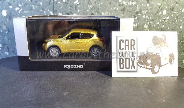 Nissan Juke mellow gold 1:43 Kyosho - 4