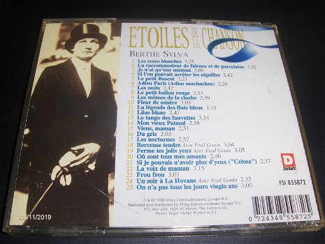 Etoiles de la Chanson-4 Cd's met Historische opnamen uit de jaren dertig/veertig van de vorige eeuw. - 7