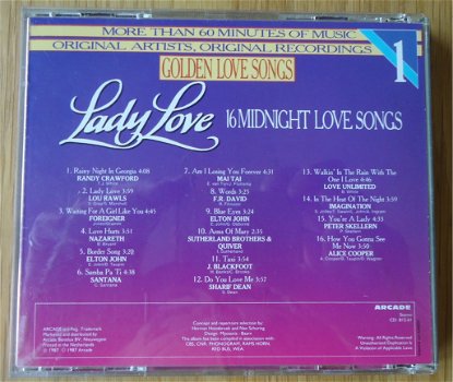 Originele verzamel-CD Golden Love Songs Volume 1: Lady Love. - 4