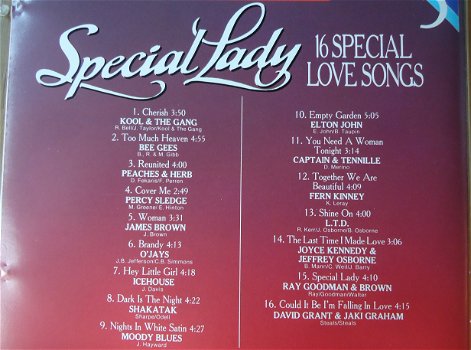 Originele verzamel-CD Golden Love Songs Vol. 5: Special Lady - 4
