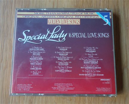 Originele verzamel-CD Golden Love Songs Vol. 5: Special Lady - 6