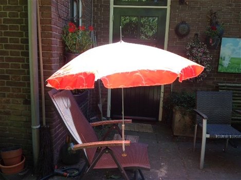 Parasol, om aan de stoel, box, of kinderwagen - te bevestigen - doorsnede 1.20 - 0