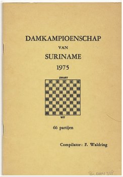 Damkampioenschap van Suriname 1975 - 0