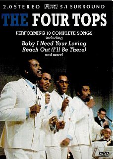The Four Tops – The Four Tops  Performing 10 Complete Songs (DVD)  Nieuw