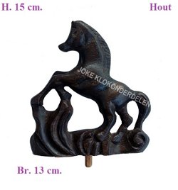 = Klok paardje = hout =47761