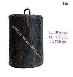 = Gewicht = lantaarnklok = oud = 47760