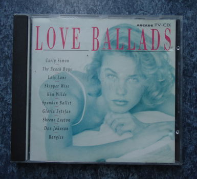 Te koop de originele verzamel-CD Love Ballads van Arcade. - 0