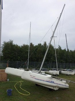 Catamaran White Formular Hurricane 500 Catamaran 88 kg - 0