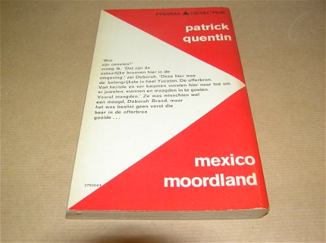 Mexico moordland- Patrick Quentin - 1