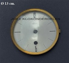 = Pendule deur / wijzerplaat = bol glas =47770