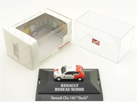 1:87 Herpa 35897 Renault Clio 16 V Rally #10 M.Klaey - 2