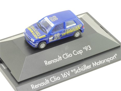 1:87 Herpa 35866 Renault Clio 16 V Cup 1993 #28 Fred Weiss - 0