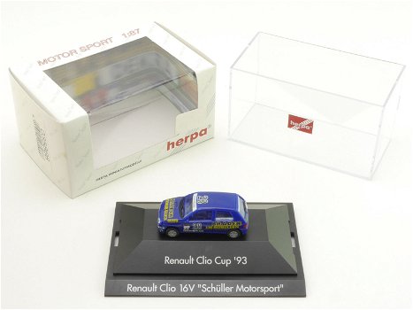 1:87 Herpa 35866 Renault Clio 16 V Cup 1993 #28 Fred Weiss - 2