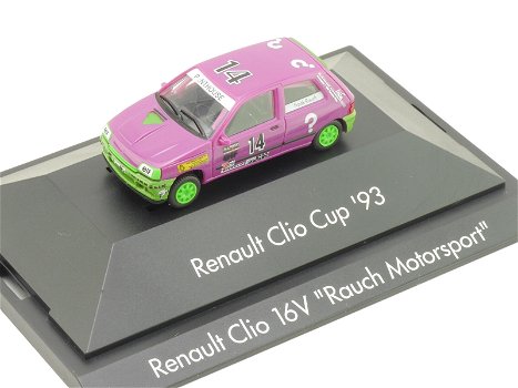 1:87 Herpa Renault Clio 16V Cup 1993 #14 Frank Rauch - 0