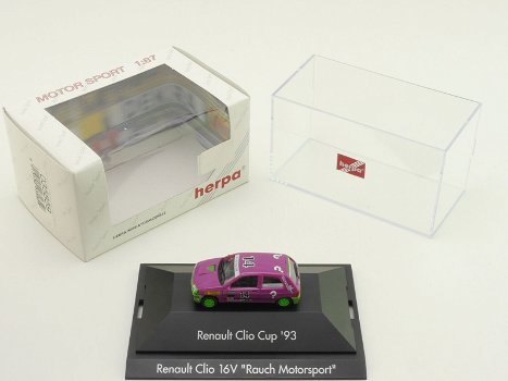 1:87 Herpa Renault Clio 16V Cup 1993 #14 Frank Rauch - 2