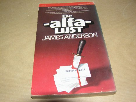 De Alfa lijst- James Anderson - 1