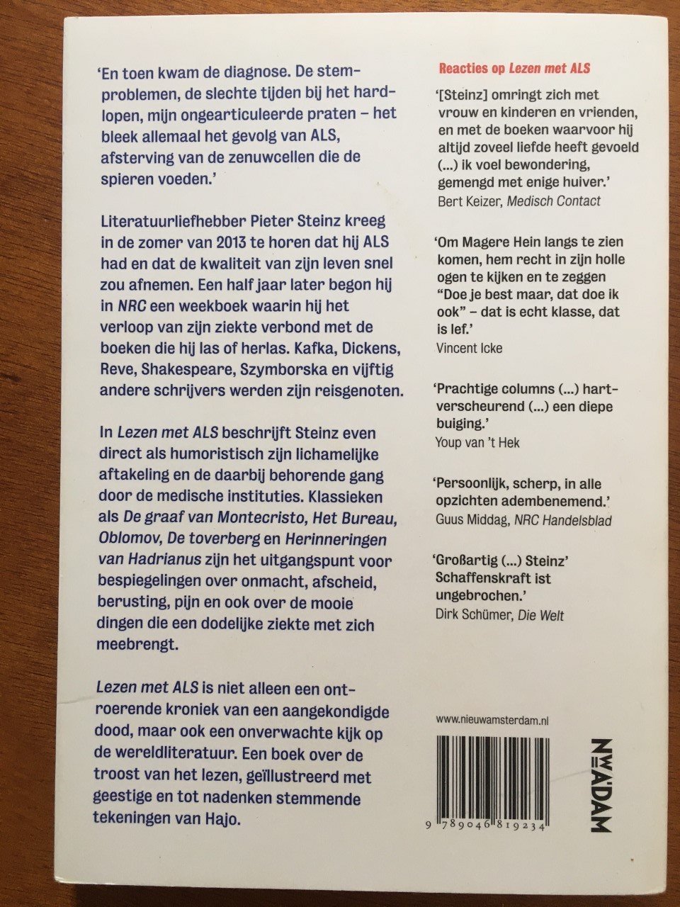 Lezen met ALS - Pieter Steinz - Afbeelding 2