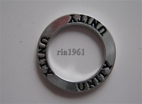 bedel/charm :ring unity - 22 mm (nog 8 ) - 0