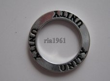 bedel/charm :ring unity - 22 mm  (nog 8 )