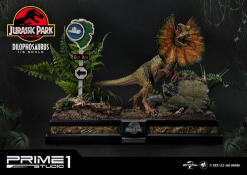 Prime 1 Studio Jurassic Park Dilophosaurus Bonus edition - 0