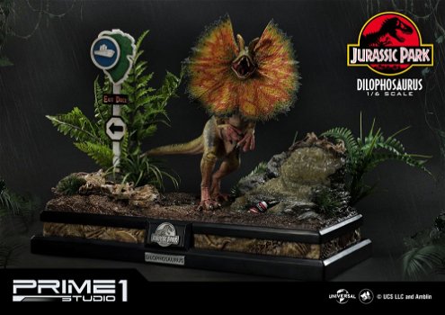 Prime 1 Studio Jurassic Park Dilophosaurus Bonus edition - 4
