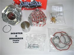 Cilinder Set 70 cc Airsal Piaggio Gilera Runner Nrg Zip Ntt
