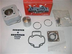 Cilinder Airsal 70 cc Piaggio Zip Typhoon Ntt Sfera Nrg 2T SNEL