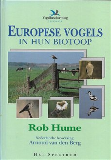 Europese vogels in hun biotoop