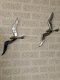 Paar grote silhouette meeuwen-vogel-aluminium-vogel - 0 - Thumbnail