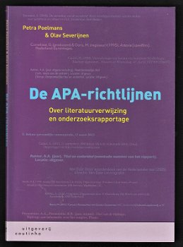 De APA - RICHTLIJNEN - over richtlijnen bij onderzoeksverslagen - 0