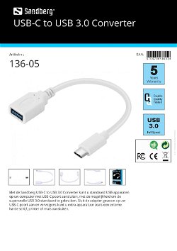 USB-C to USB 3.0 Converter