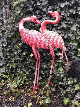 flamingo , tuindecoratie - 2
