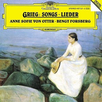 Anne Sofie Von Otter - Grieg , Bengt Forsberg – Songs - Lieder (CD) Nieuw - 0