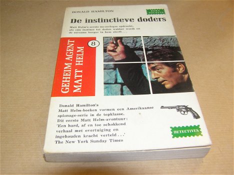 De Instinctieve Doders- Donald Hamilton - 0