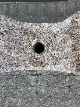 opruiming , granieten waterornament - 4