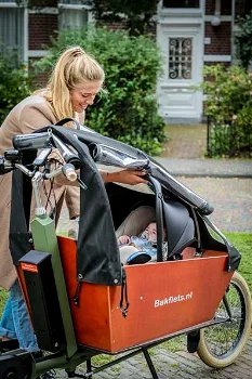 DIRECT UIT VOORRAAD LEVERBAAR - Elektrische Bakfiets Cruiser Long Steps - 1